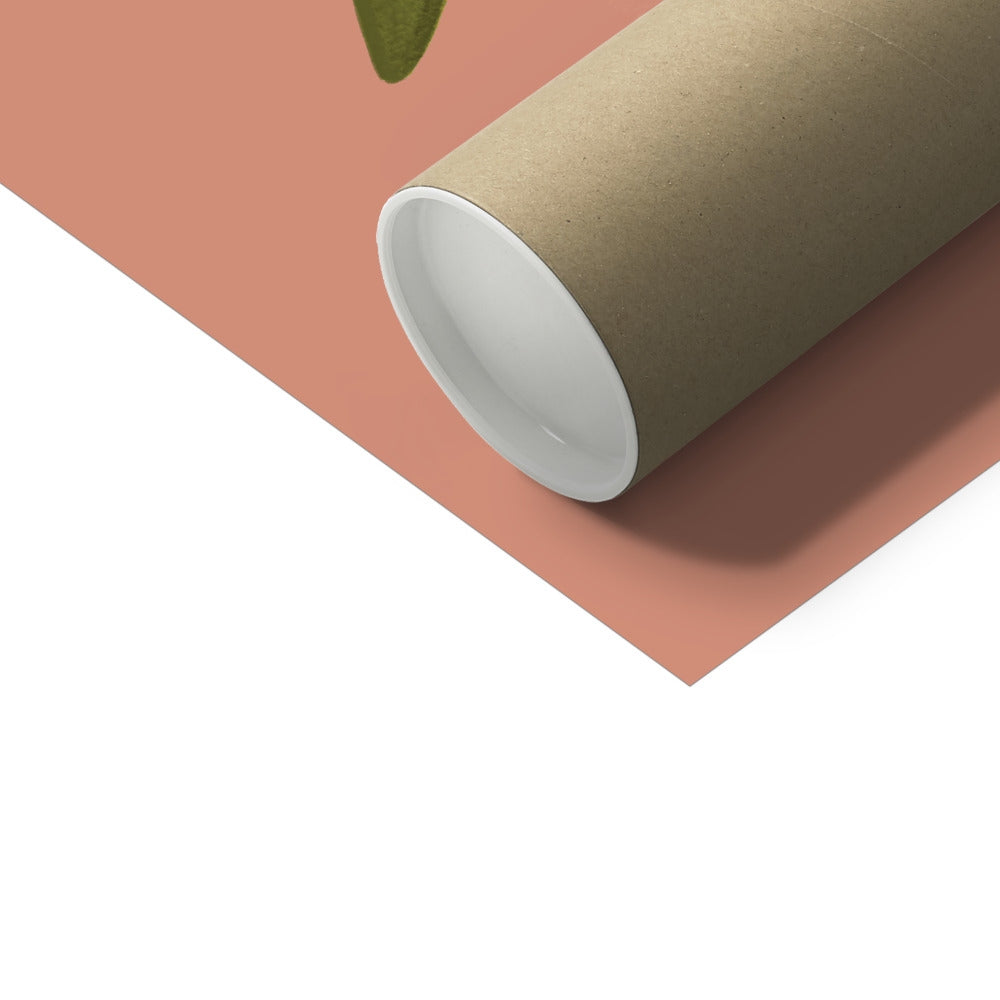 Kid of the Village Rock 'n' Roll Bear Art Print