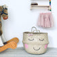 Bellybambino Sweet Cheeks Bow Seagrass Basket - Extra Large