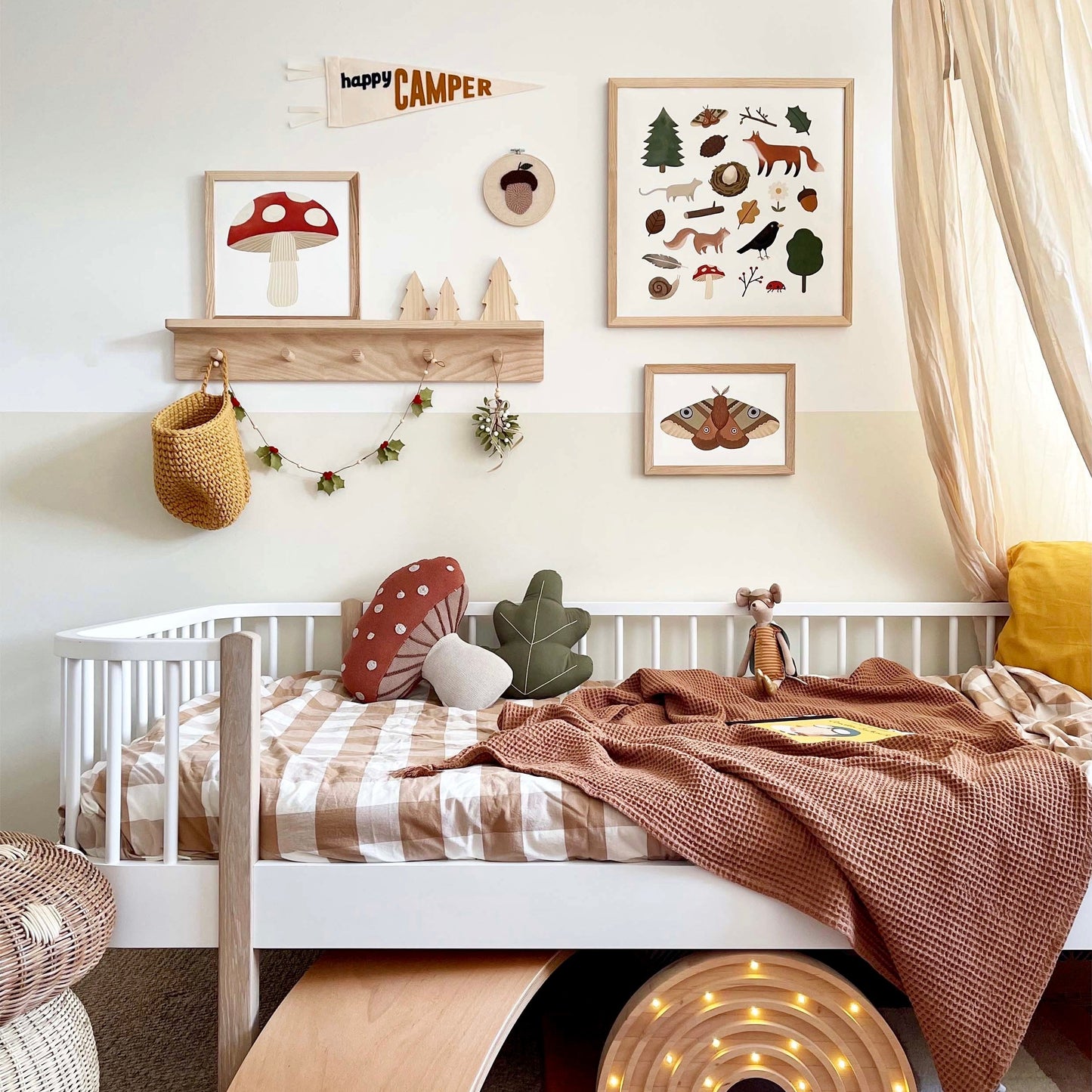 Kid of the Village Mushroom Art Print