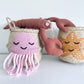 Bellybambino Pink Jellyfish Seagrass Basket - Small