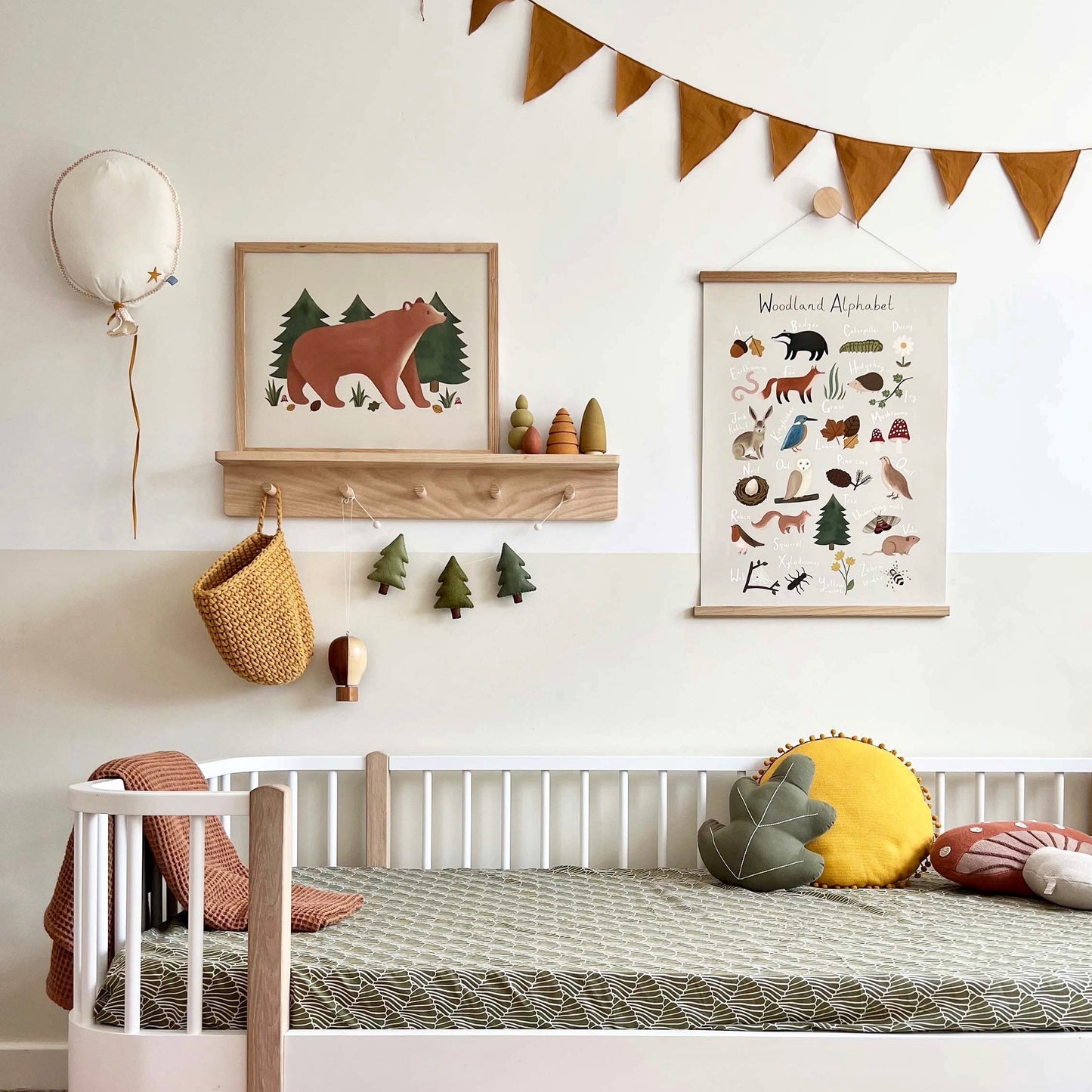 Kid of the Village Bear Art Print - Stone