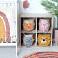 Bellybambino Pink Jellyfish Seagrass Basket - Small
