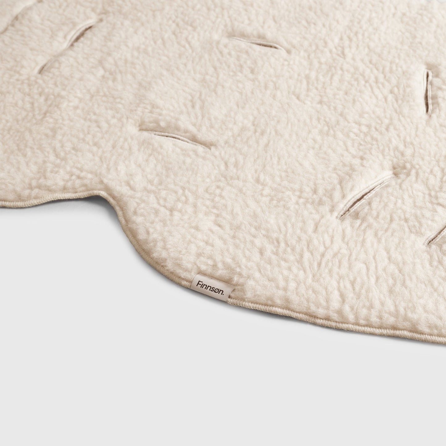 Finnsøn ASTOR Universal Merino Wool Pram Liner - Cream