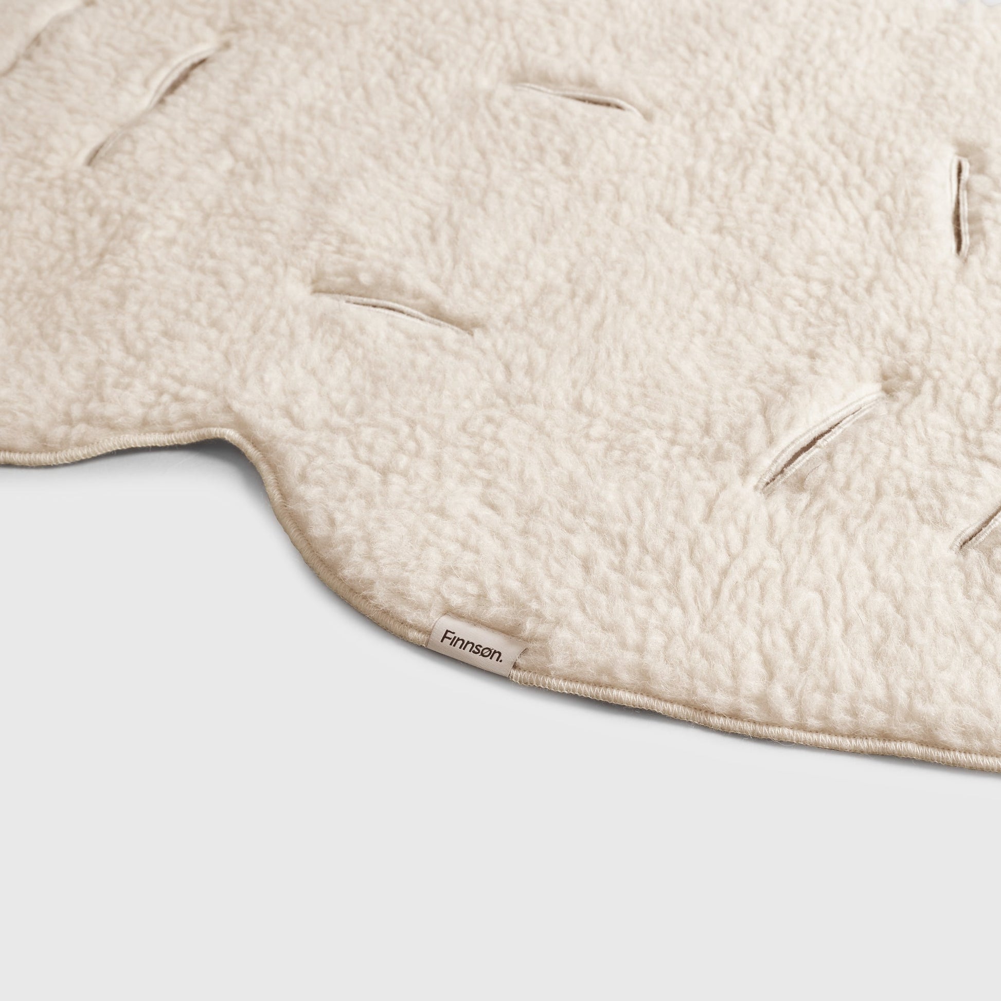Finnsøn ASTOR Universal Merino Wool Pram Liner - Cream
