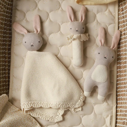 Avery Row Baby Cuddle Cloth - Blushing Bunny