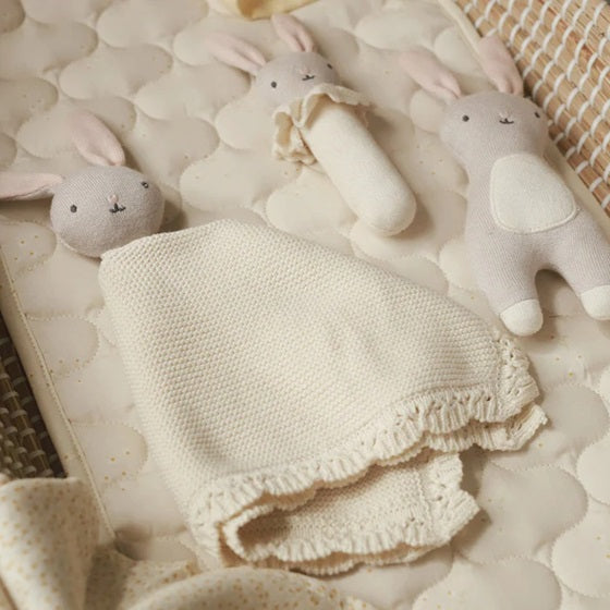 Avery Row Baby Cuddle Cloth - Blushing Bunny