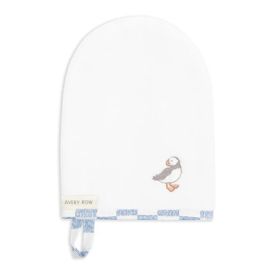 Avery Row Baby Bath Mitt - Coastline