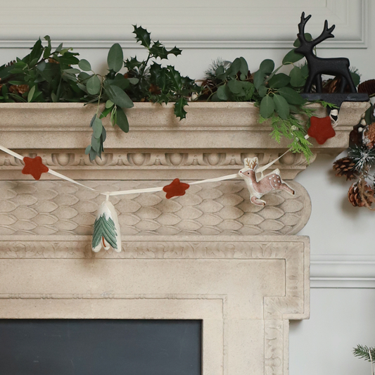 Avery Row Christmas Garland - Reindeer