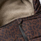 Finnsøn ALMA Eco Universal quilted footmuff - Chocolate Leopard