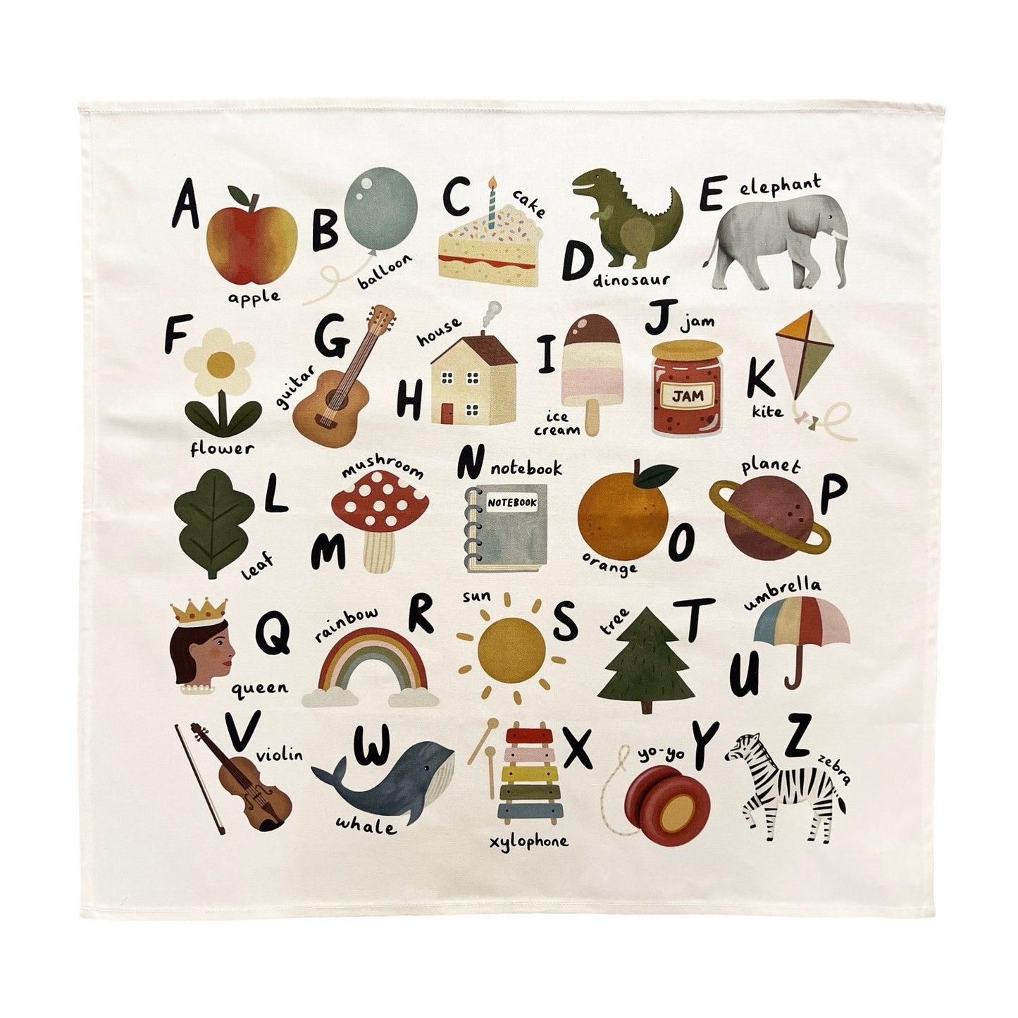 Kid of the Village Alphabet Wall Hanging