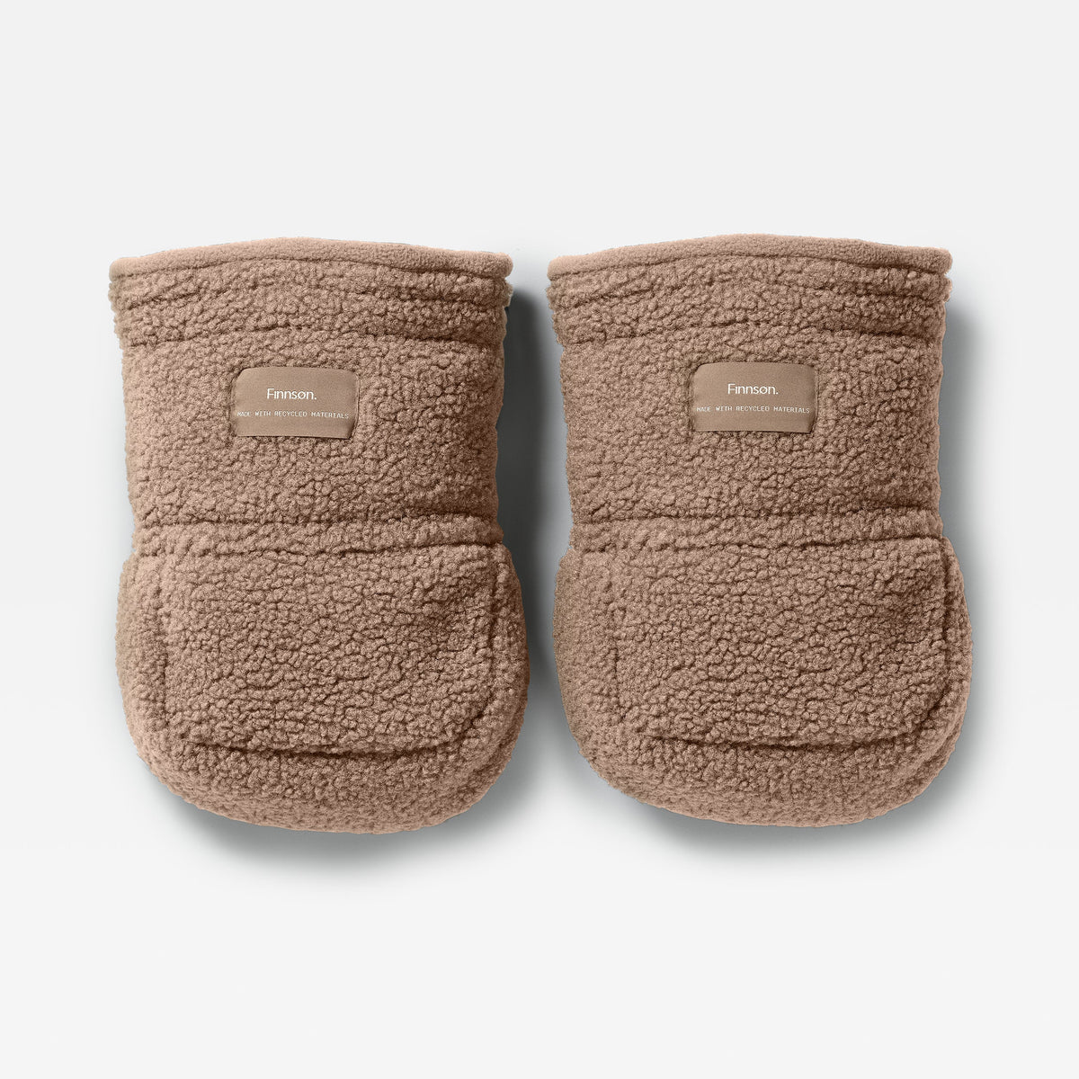 Finnsøn ASTRID Eco Universal Stroller Mittens - Mocha Borg