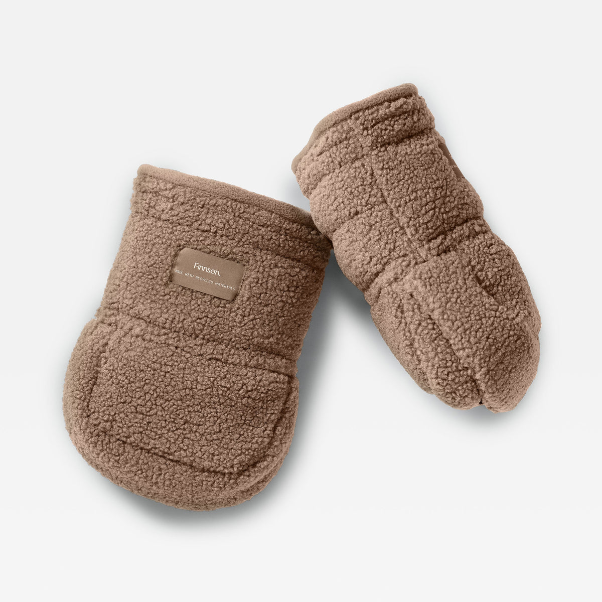 Finnsøn ASTRID Eco Universal Stroller Mittens - Mocha Borg