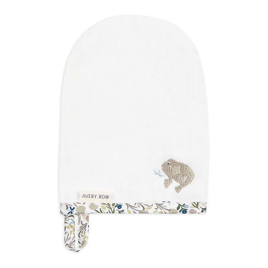 Avery Row Baby Bath Mitt - Riverbank