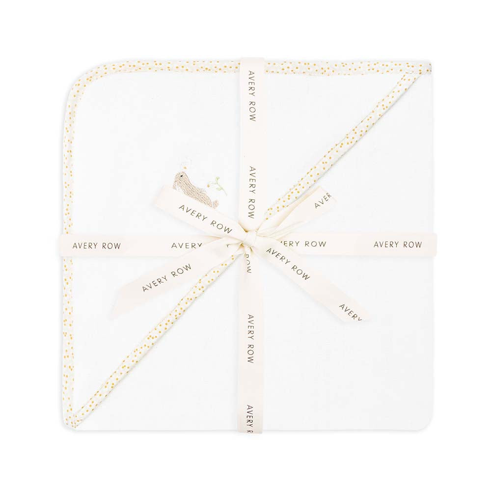 Avery Row Hooded Towel - Baby - Wild Chamomile