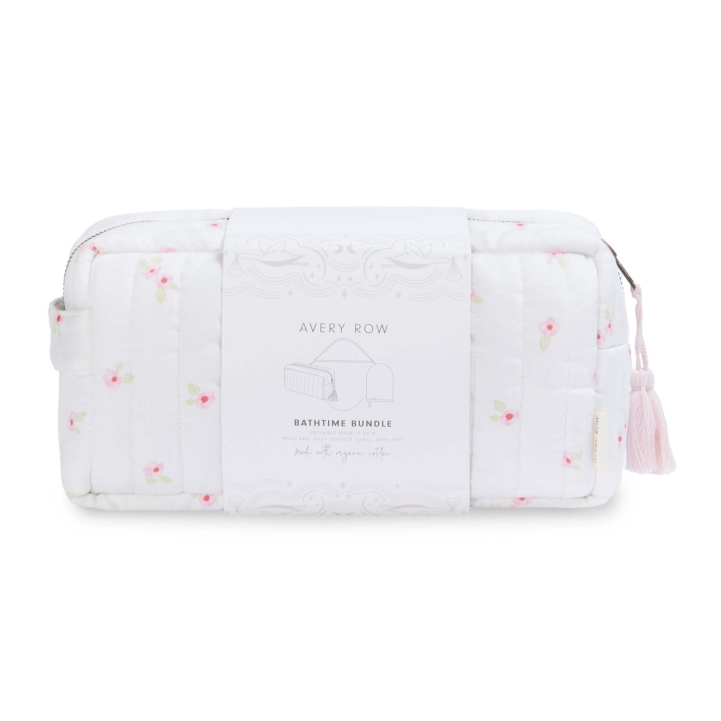 Avery Row Bathtime Bundle New Baby Gift Set - Wildflower Garden