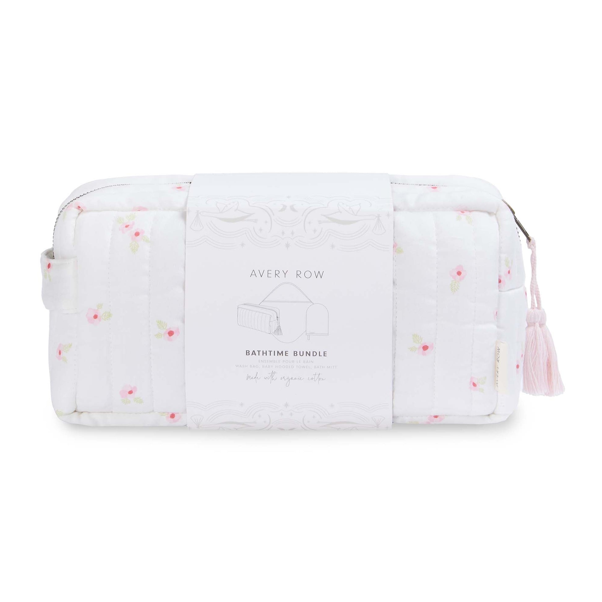 Avery Row Bathtime Bundle New Baby Gift Set - Wildflower Garden