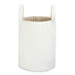 Avery Row Large Quilted Storage Basket - Nettle Scatter/Birch