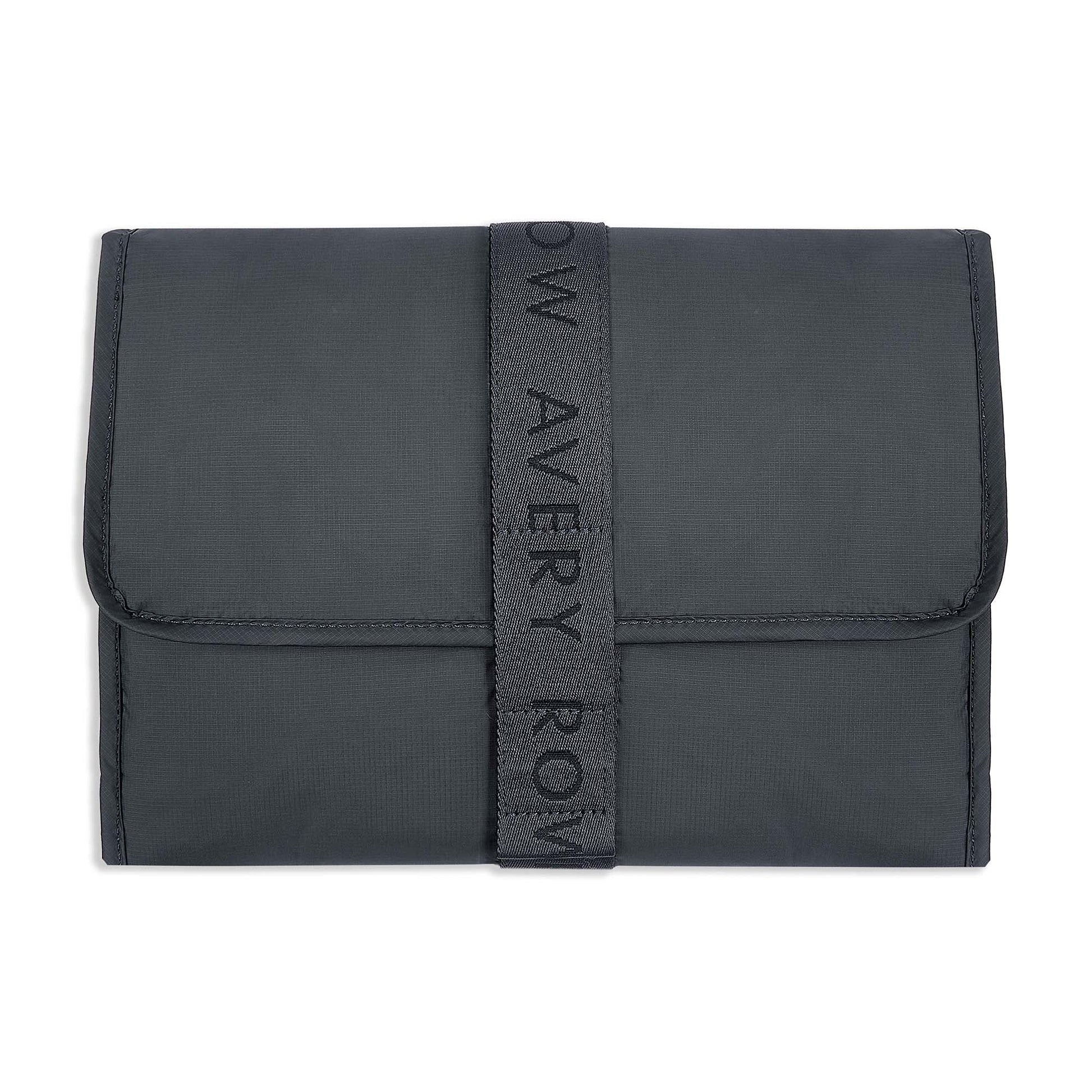 Avery Row Recycled Nylon Travel Baby Changing Mat - Soft Black