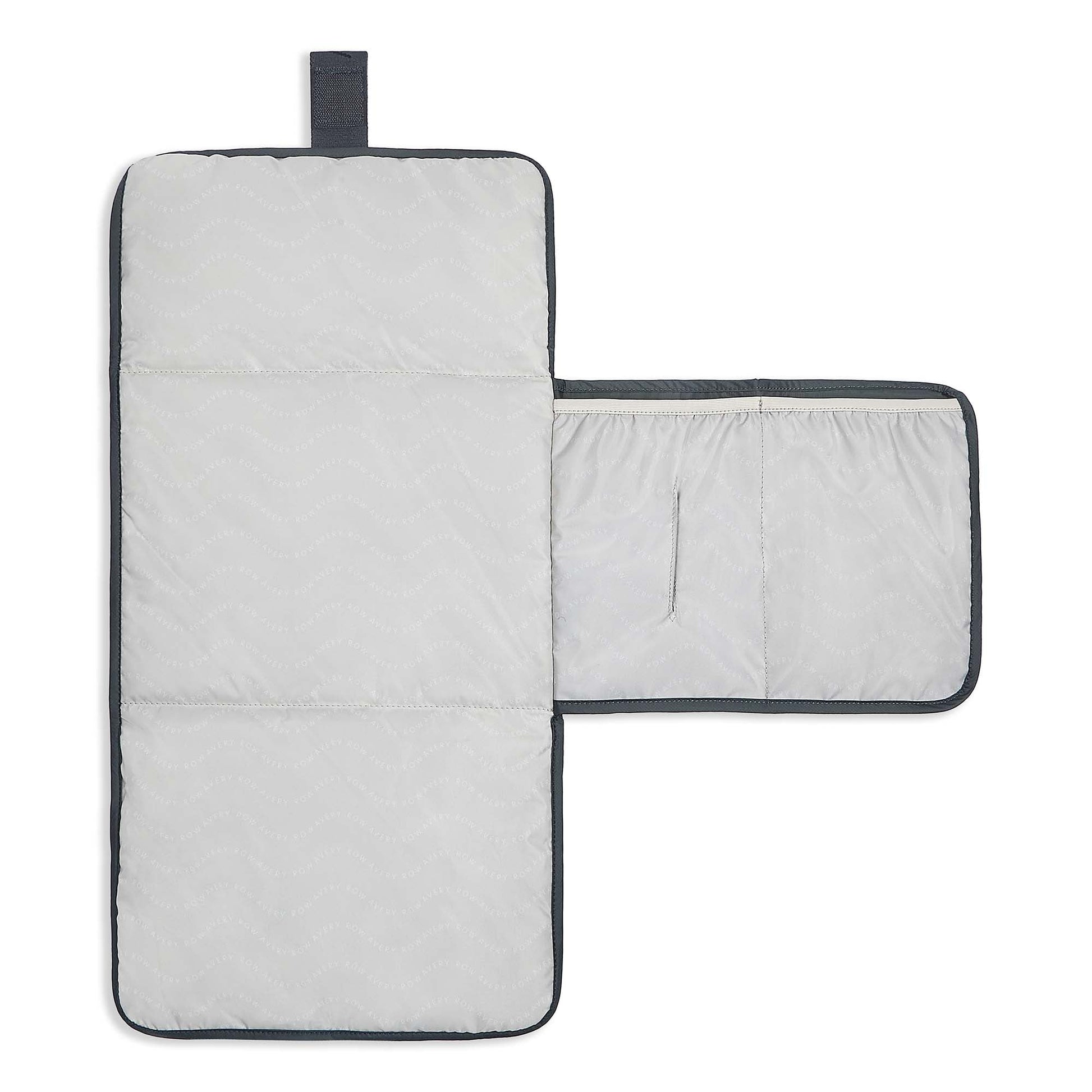 Avery Row Recycled Nylon Travel Baby Changing Mat - Soft Black
