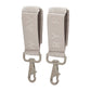 Avery Row Logo Pram Bag Clips - Oyster