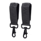 Avery Row Logo Pram Bag Clips - Soft Black