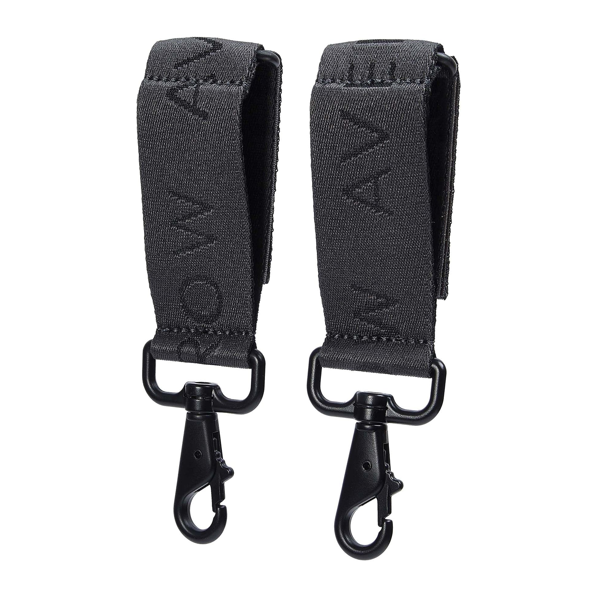 Avery Row Logo Pram Bag Clips - Soft Black