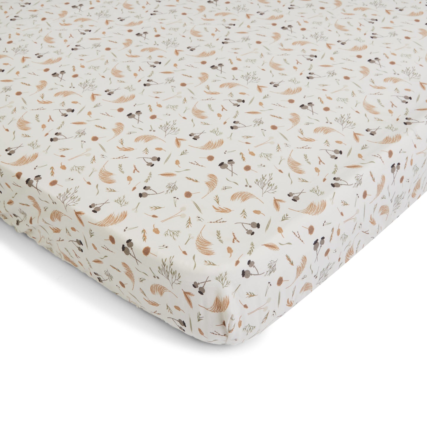 Avery Row Cotbed Fitted Sheet - Grasslands