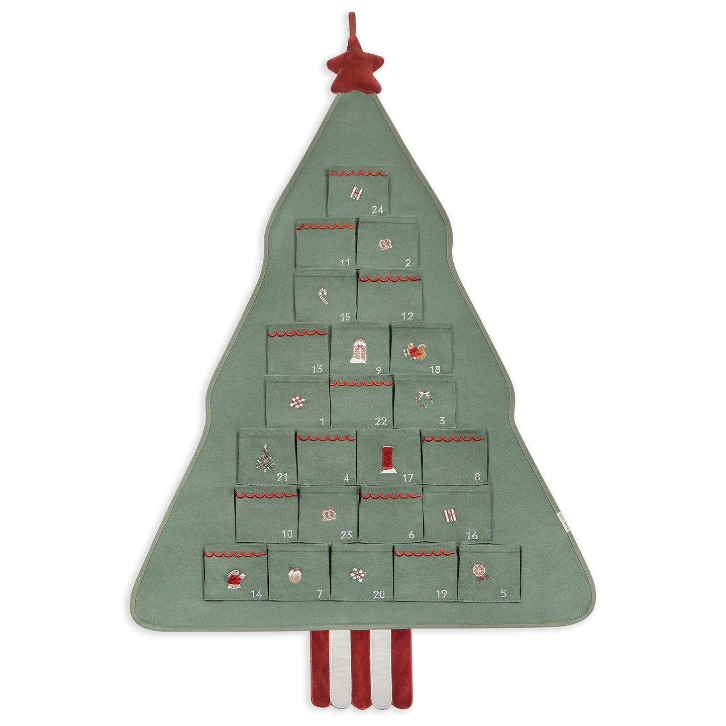 Avery Row Advent Calendar - Festive Forest