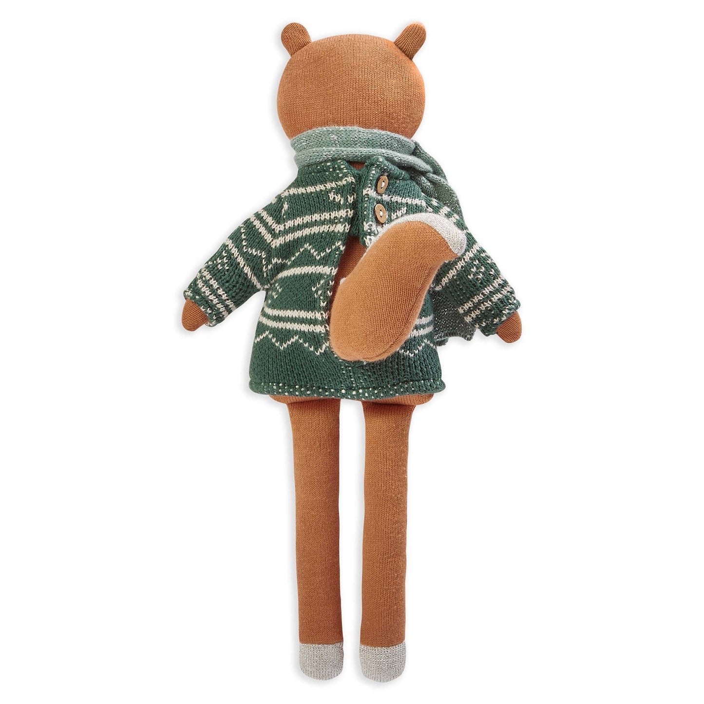 Avery Row Knitted Toddler Toy - Squirrel