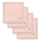 Avery Row Embroidered Linen Napkins, Set of 4 - Plaster Pink