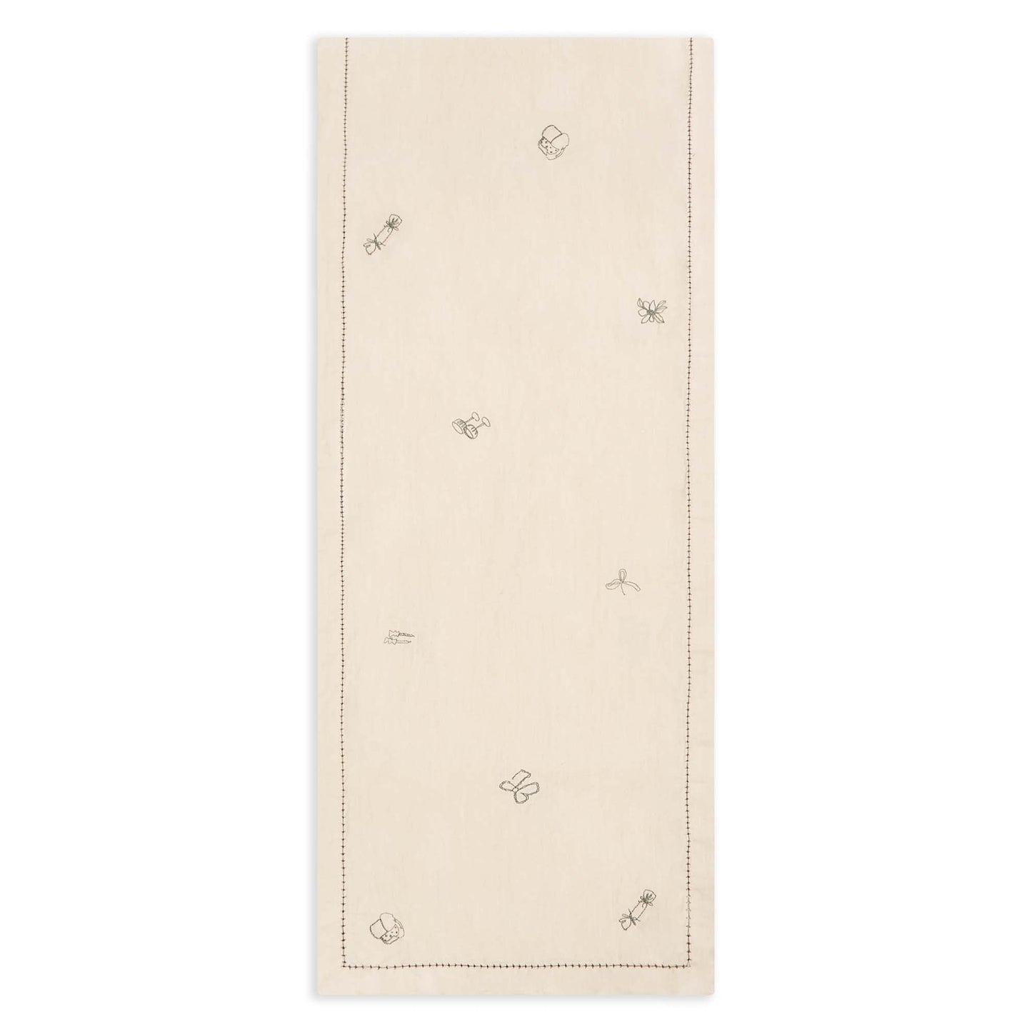 Avery Row Christmas Table Runner - Natural