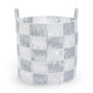 Avery Row Checkerboard Storage Basket - Large - Powder Blue