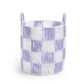 Avery Row Checkerboard Storage Basket - Medium - Lilac