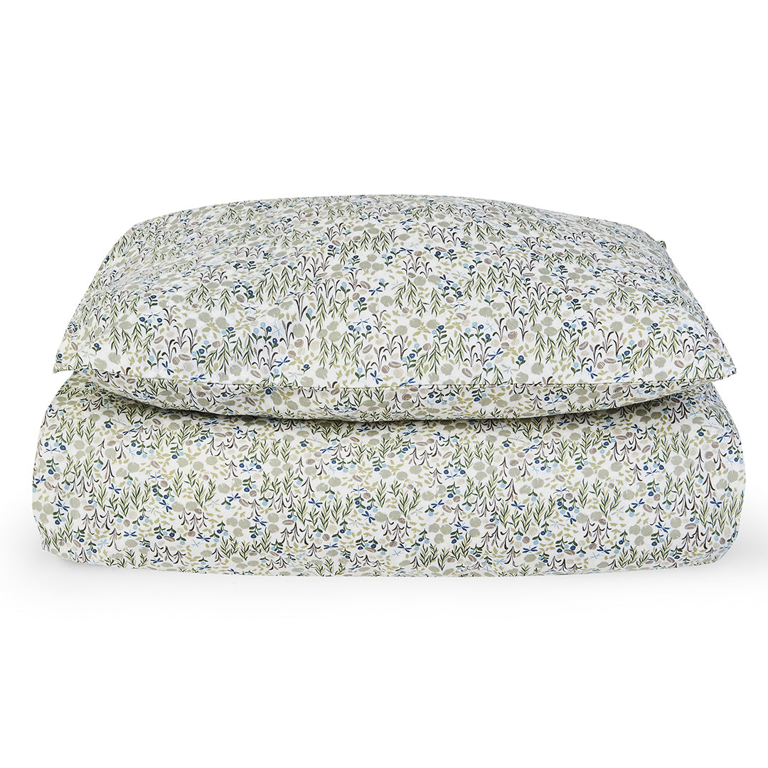 Avery Row Organic Cotton Cotbed Bedding Set - Riverbank