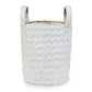 Avery Row Large Quilted Storage Basket - Nettle Scatter