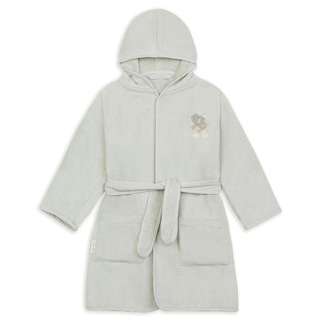 Avery Row Children's Towelling Robe - Frog