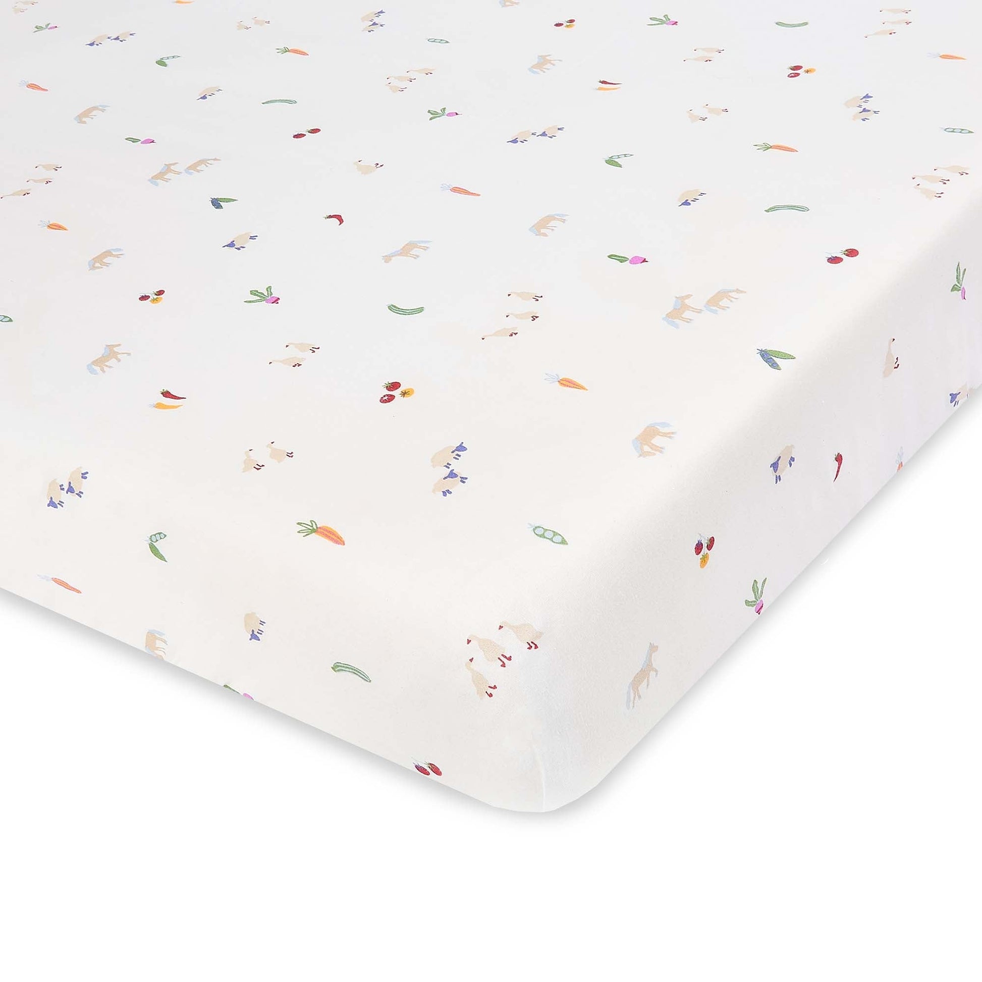 Avery Row Cotbed Fitted Sheet - Little Farm