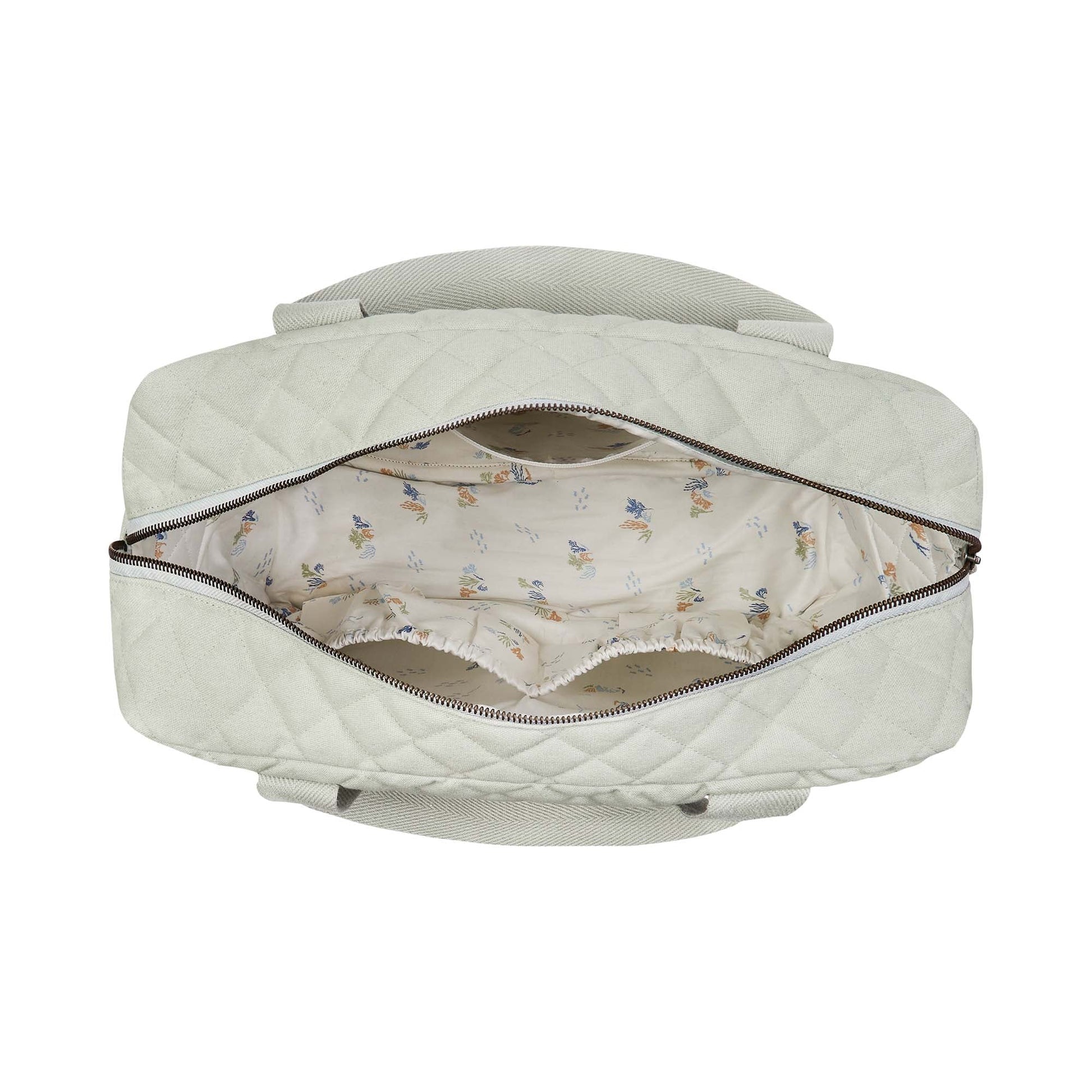 Avery Row Baby Changing Bag with Pram Clips - Sage