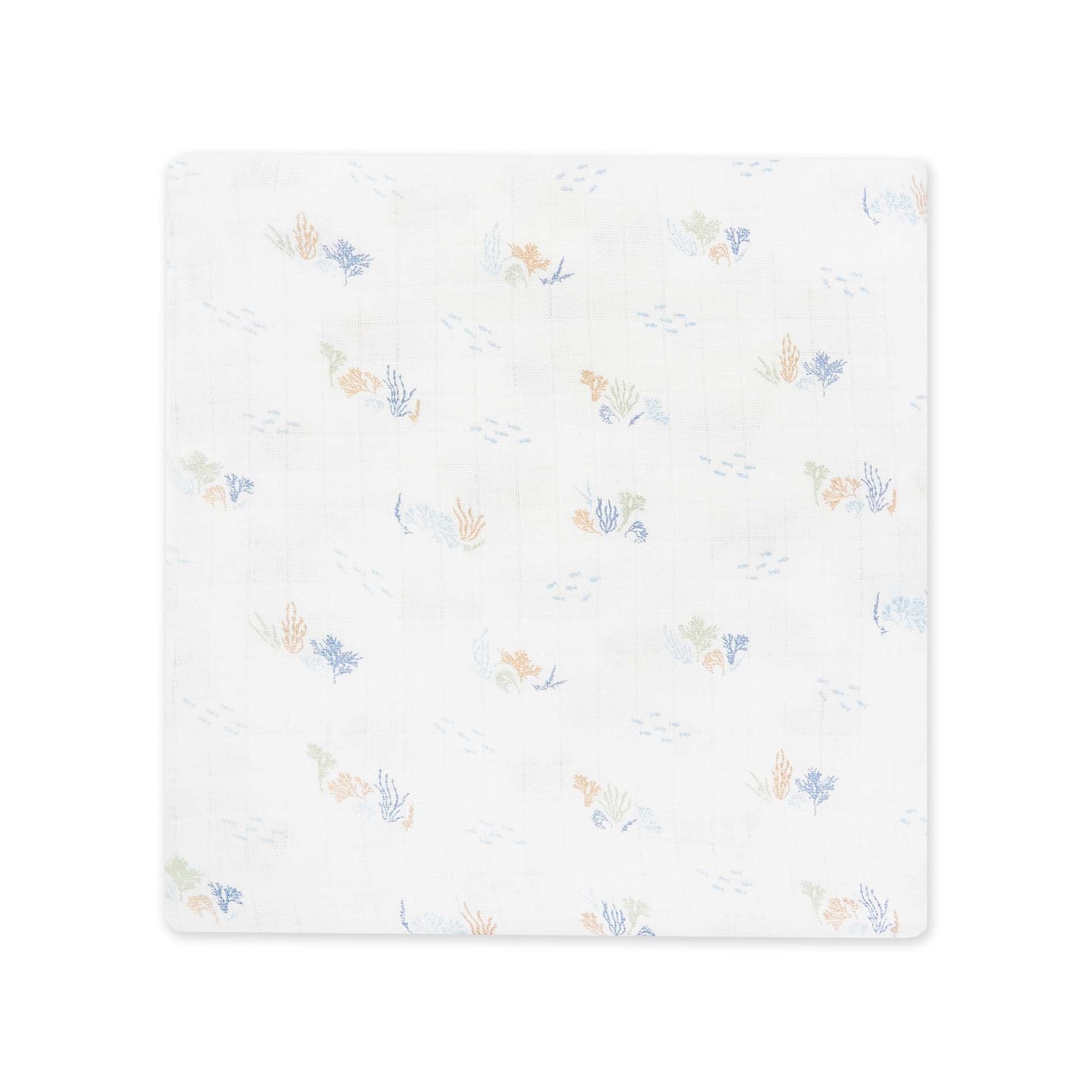 Avery Row Organic Baby Muslin Swaddle - Coastline