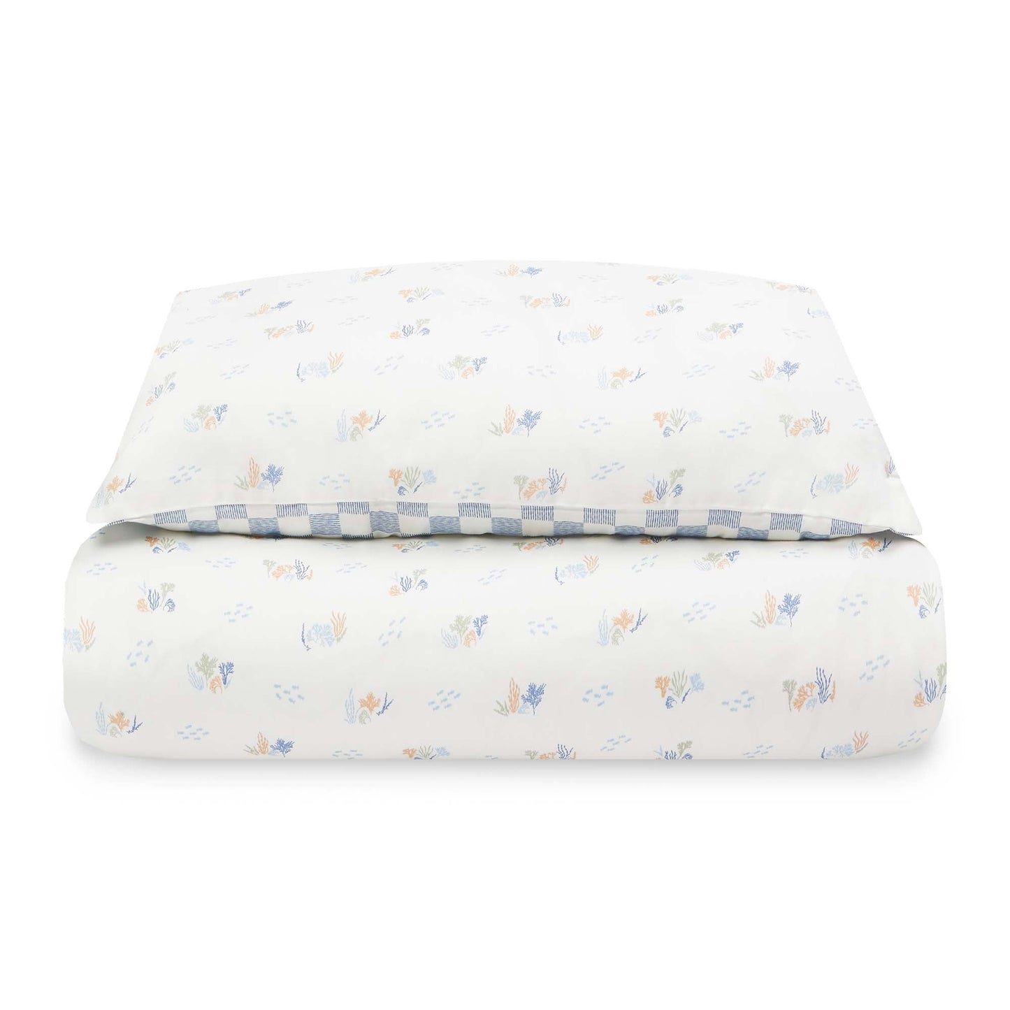 Avery Row Organic Cotton Cotbed Bedding Set - Waves