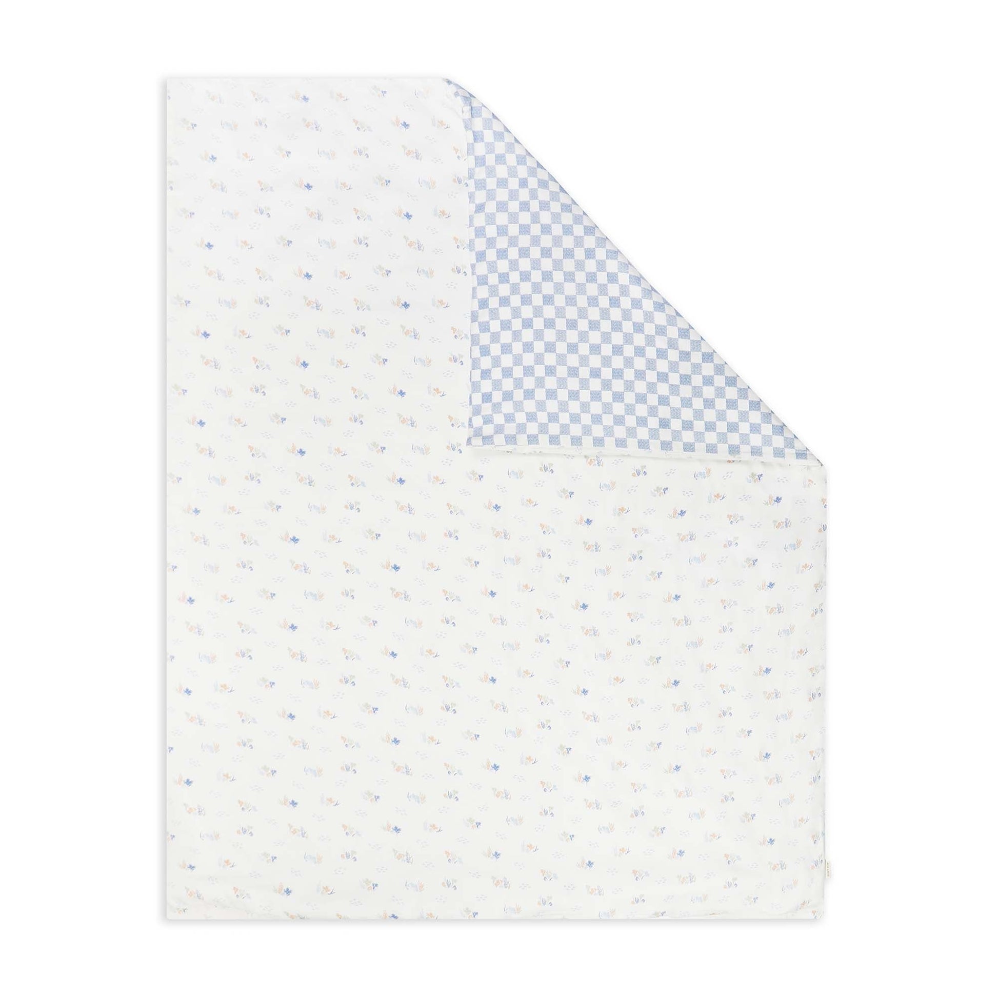 Avery Row Organic Cotton Single Bedding Set - Coastline