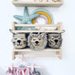 Bellybambino Natural Tiger Seagrass Basket - Mini