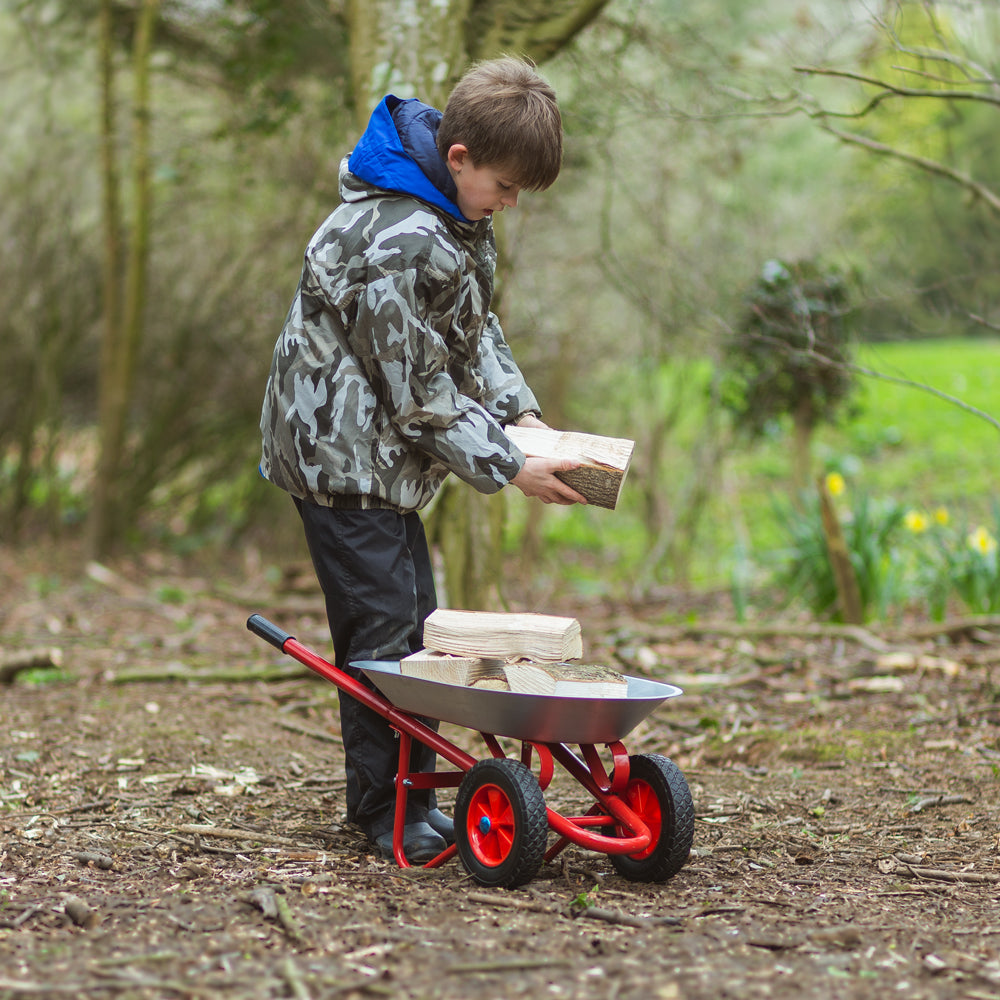 Bigjigs Children's Sturdy Wheelbarrow