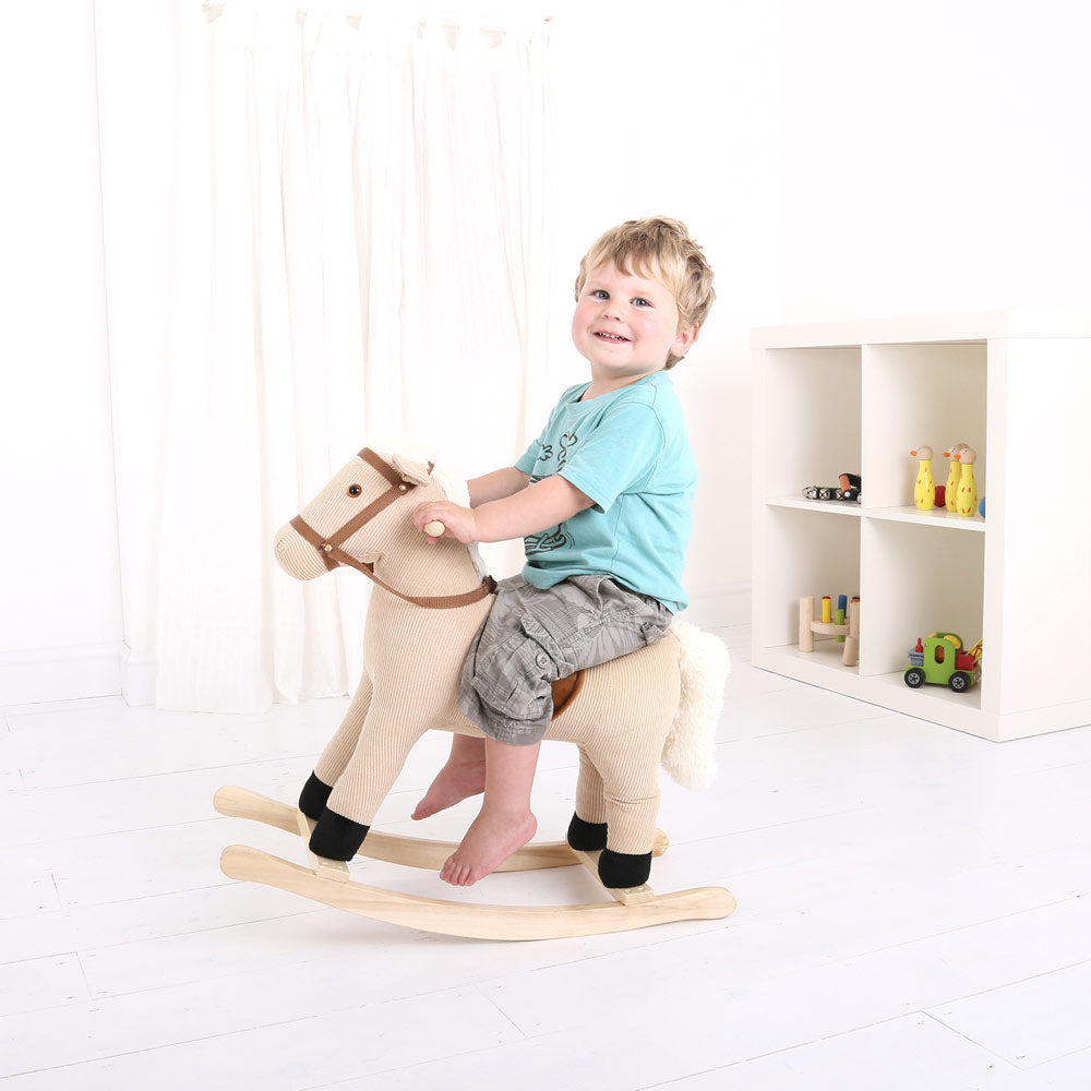 Bigjigs Cord Rocking Horse