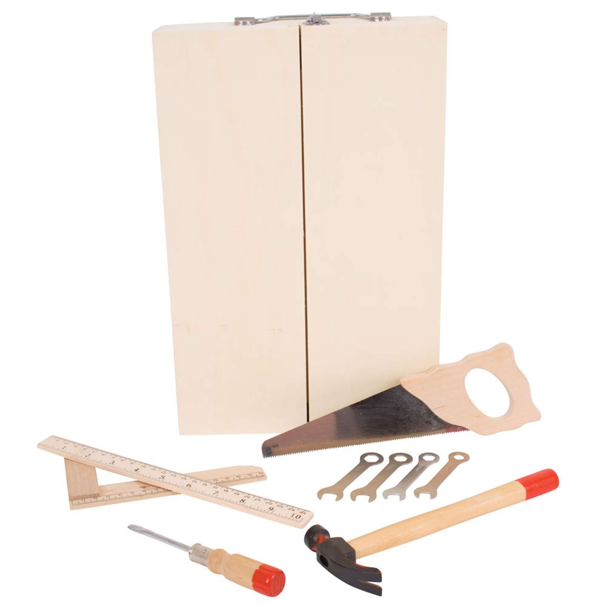 Bigjigs Wooden Junior Tool Box