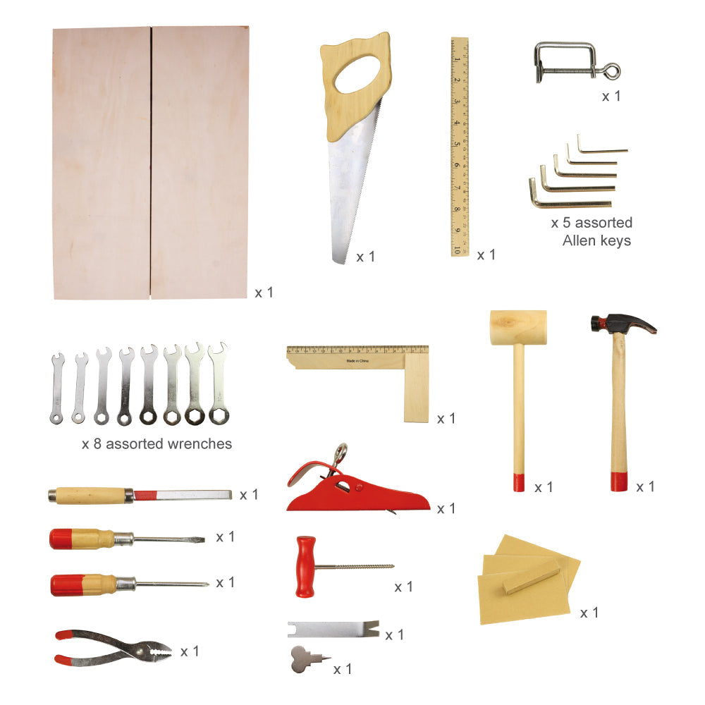 Bigjigs Wooden Junior Tool Box