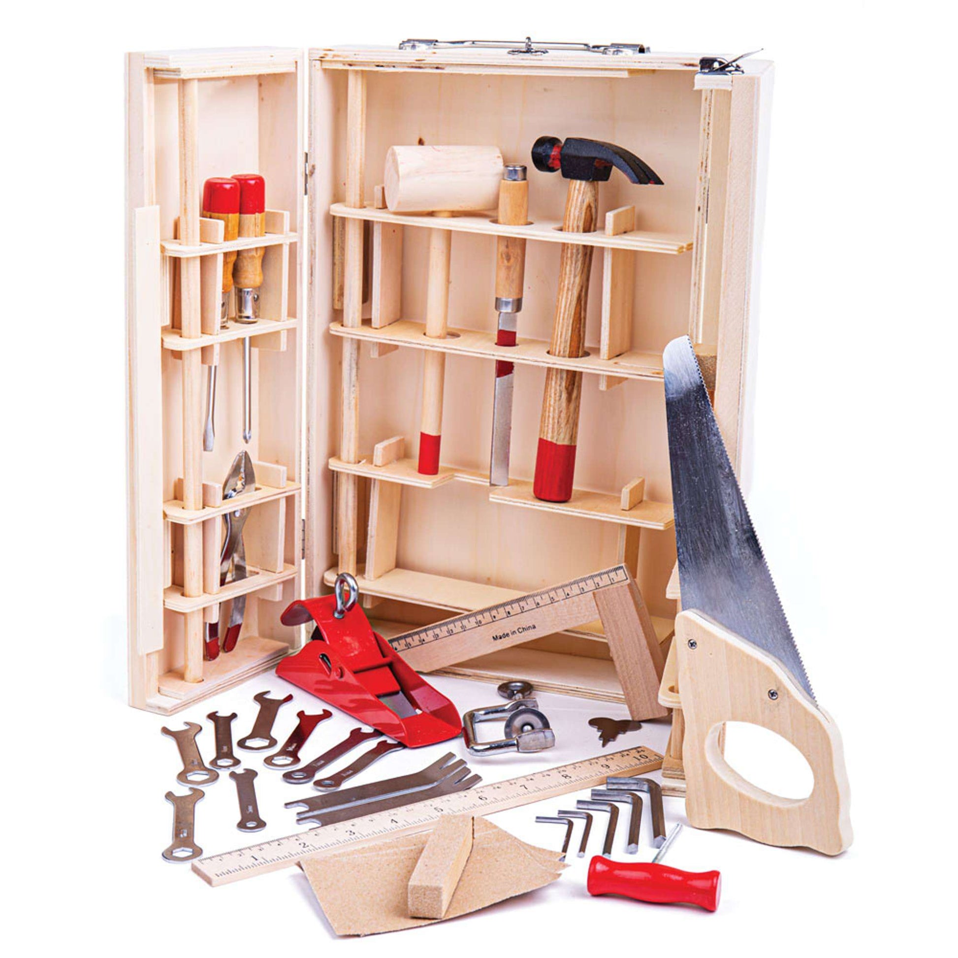 Bigjigs Wooden Junior Tool Box