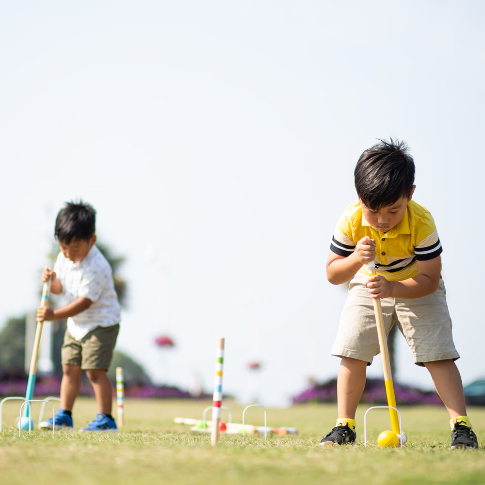 Bigjigs Wooden Garden Croquet Set