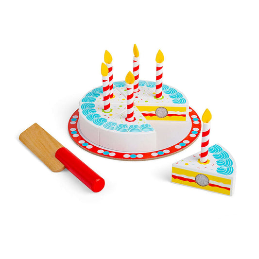 Bigjigs Wooden Birthday Cake Toy