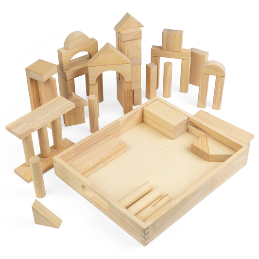 Bigjigs Large Wooden Stacking Blocks